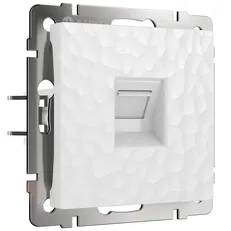 Изображение Розетка Ethernet RJ-45 Hammer (белый) W1281001
