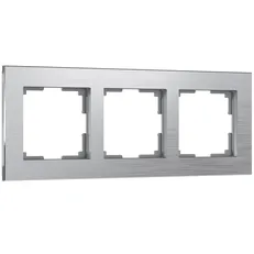 Изображение Рамка на 3 поста Aluminium (алюминий) W0031706