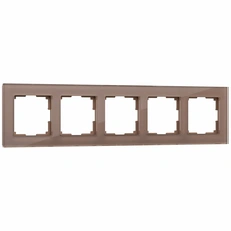 Изображение Рамка на 5 постов Favorit (латте, стекло) W0051142