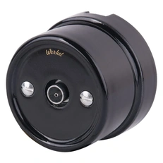 Изображение ТВ розетка  черный Ретро W5683008