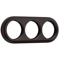Изображение Рамка на 3 поста (венге) W0035226